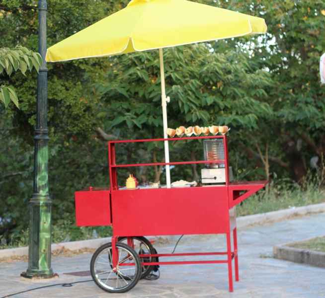 Καροτσι Hot Dog