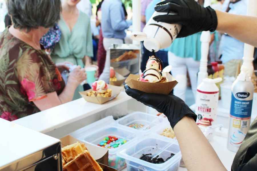 karotsi pagotou me vafla gia vaptisi