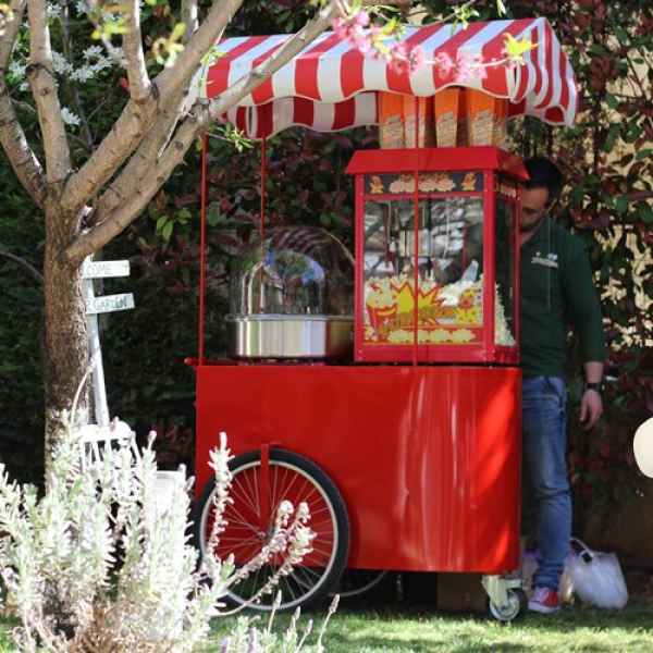 Καροτσάκι Ποπ Κορν