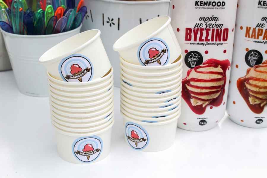 καροτσι παγωτου για βαπτιση